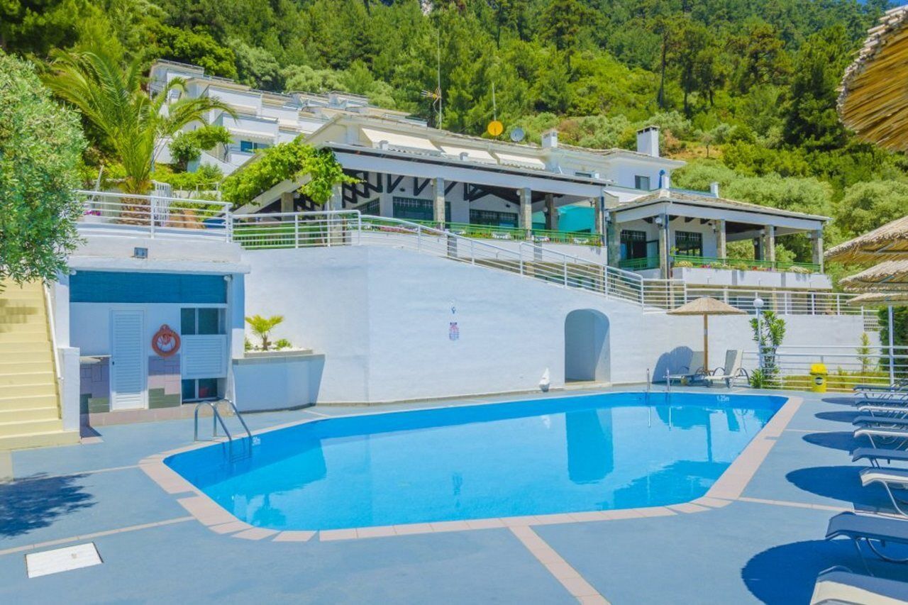 Dionysos Hotel Skala Potamia  Esterno foto